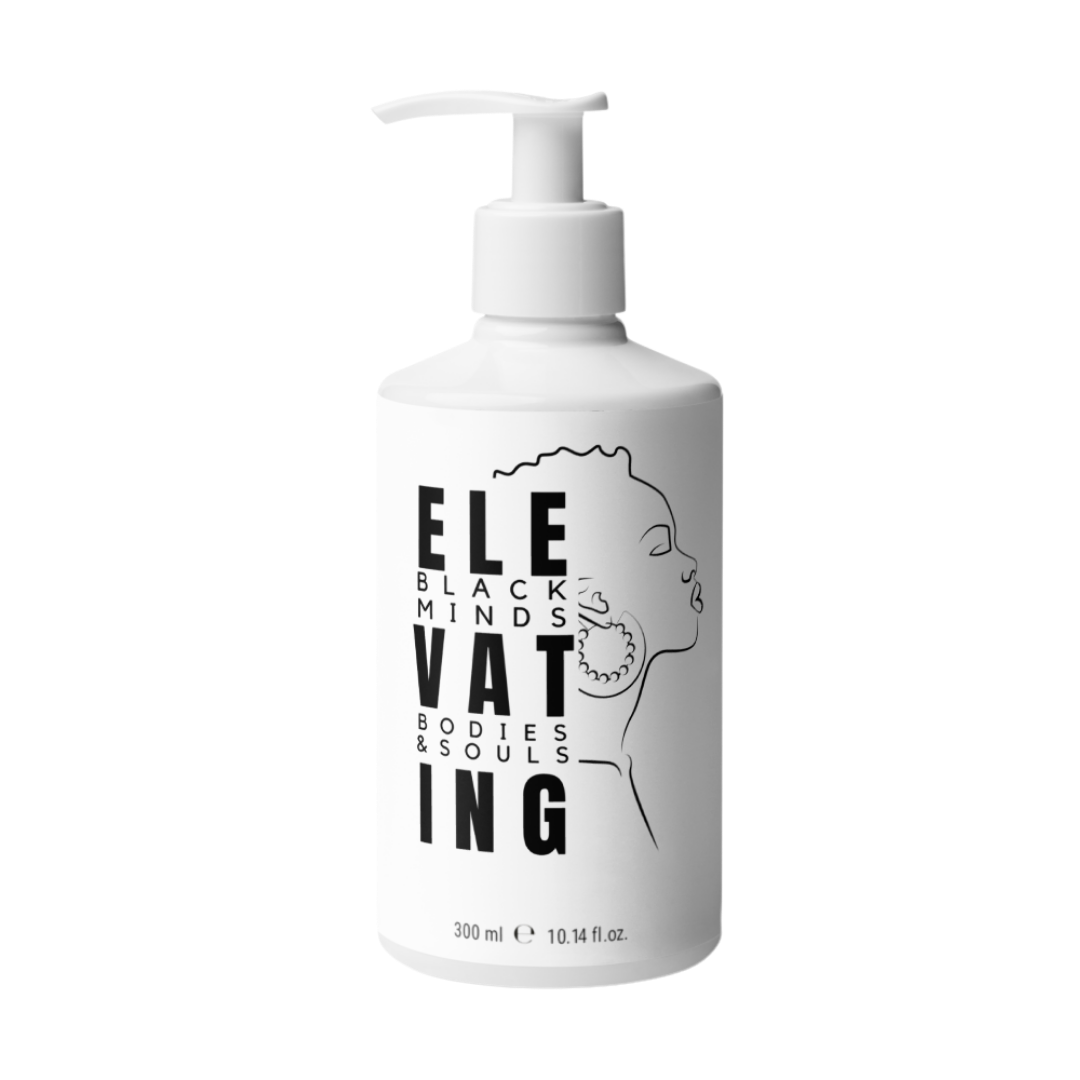 Elevating Black lotion bottle product design