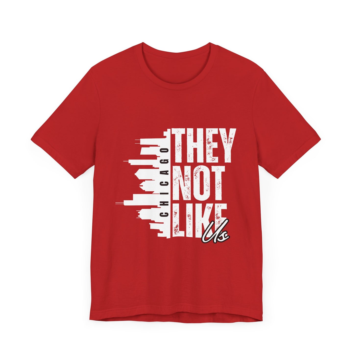 Chicago 'They Not Like Us' Graphic Unisex Jersey T-Shirt