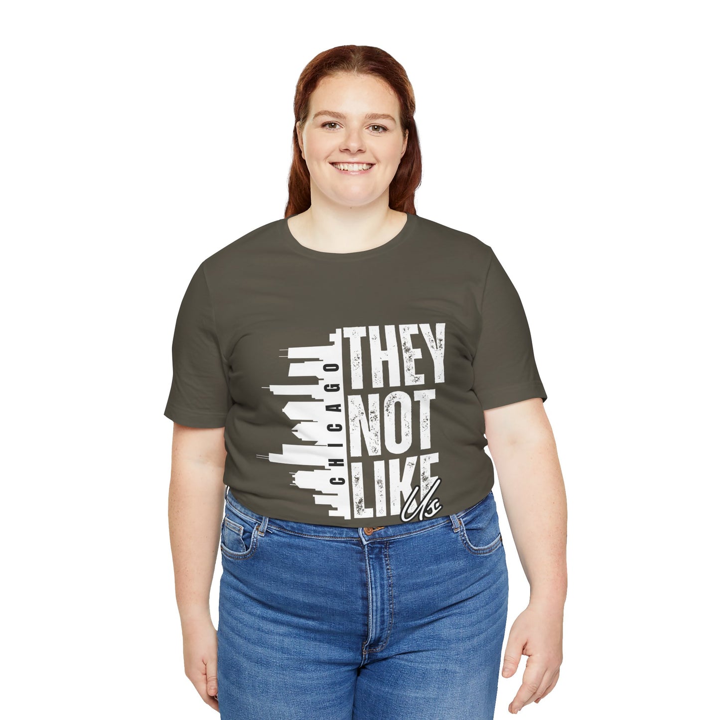 Chicago 'They Not Like Us' Graphic Unisex Jersey T-Shirt