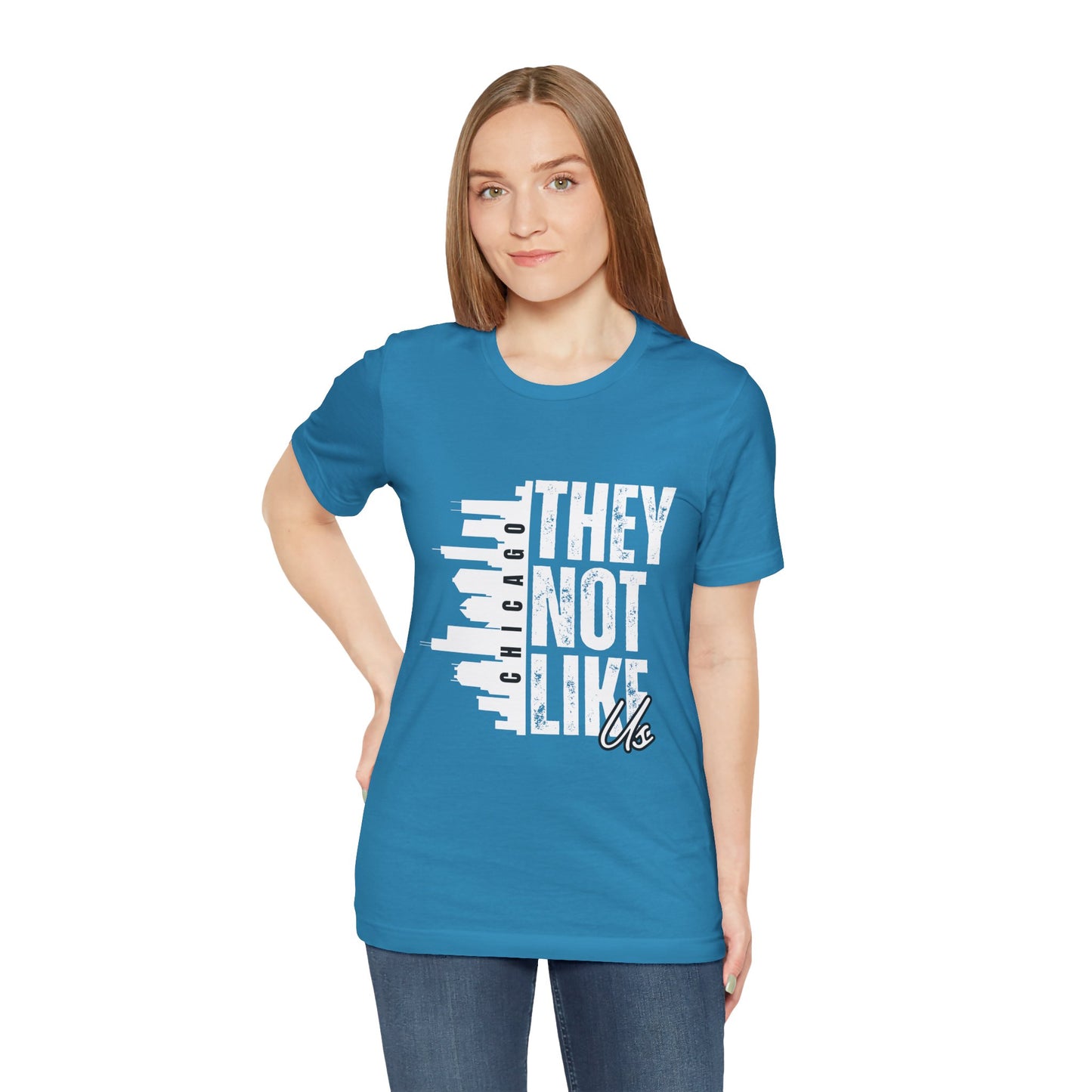 Chicago 'They Not Like Us' Graphic Unisex Jersey T-Shirt