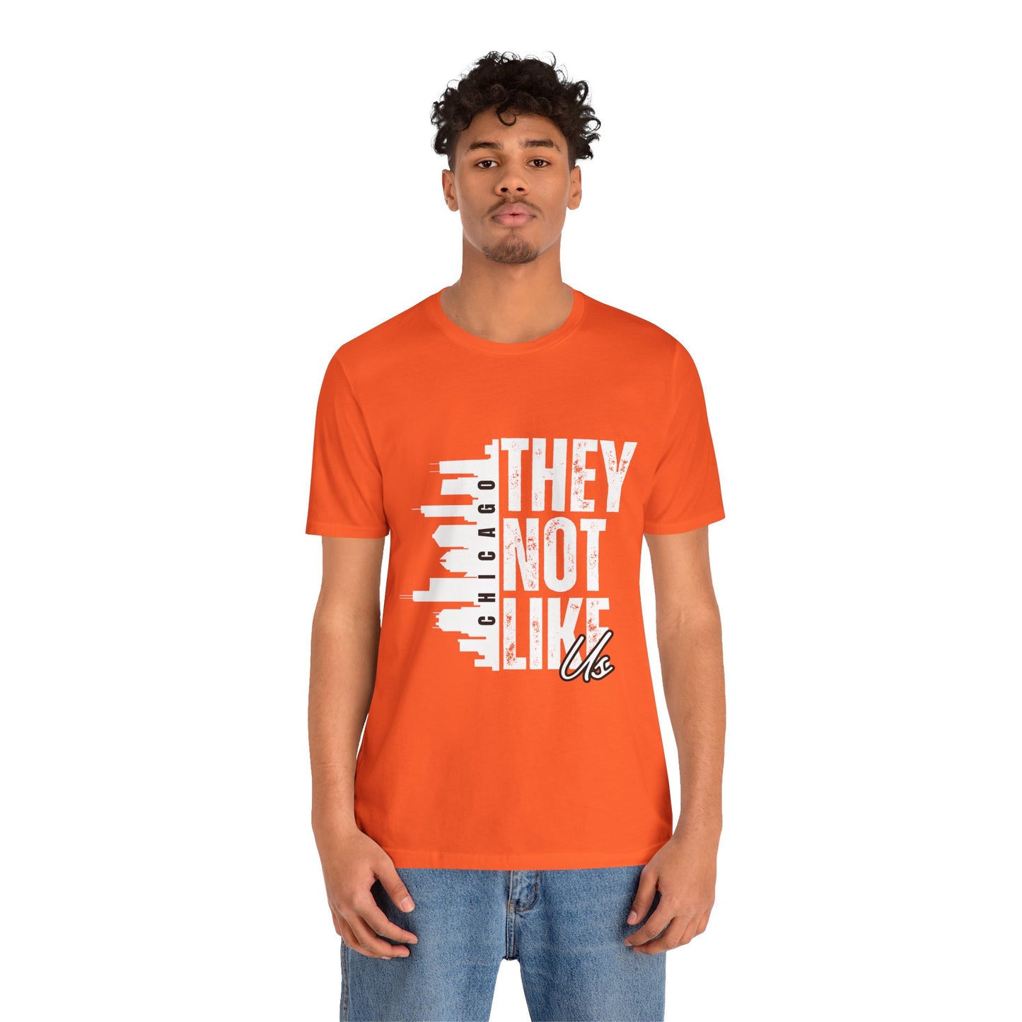 Chicago 'They Not Like Us' Graphic Unisex Jersey T-Shirt