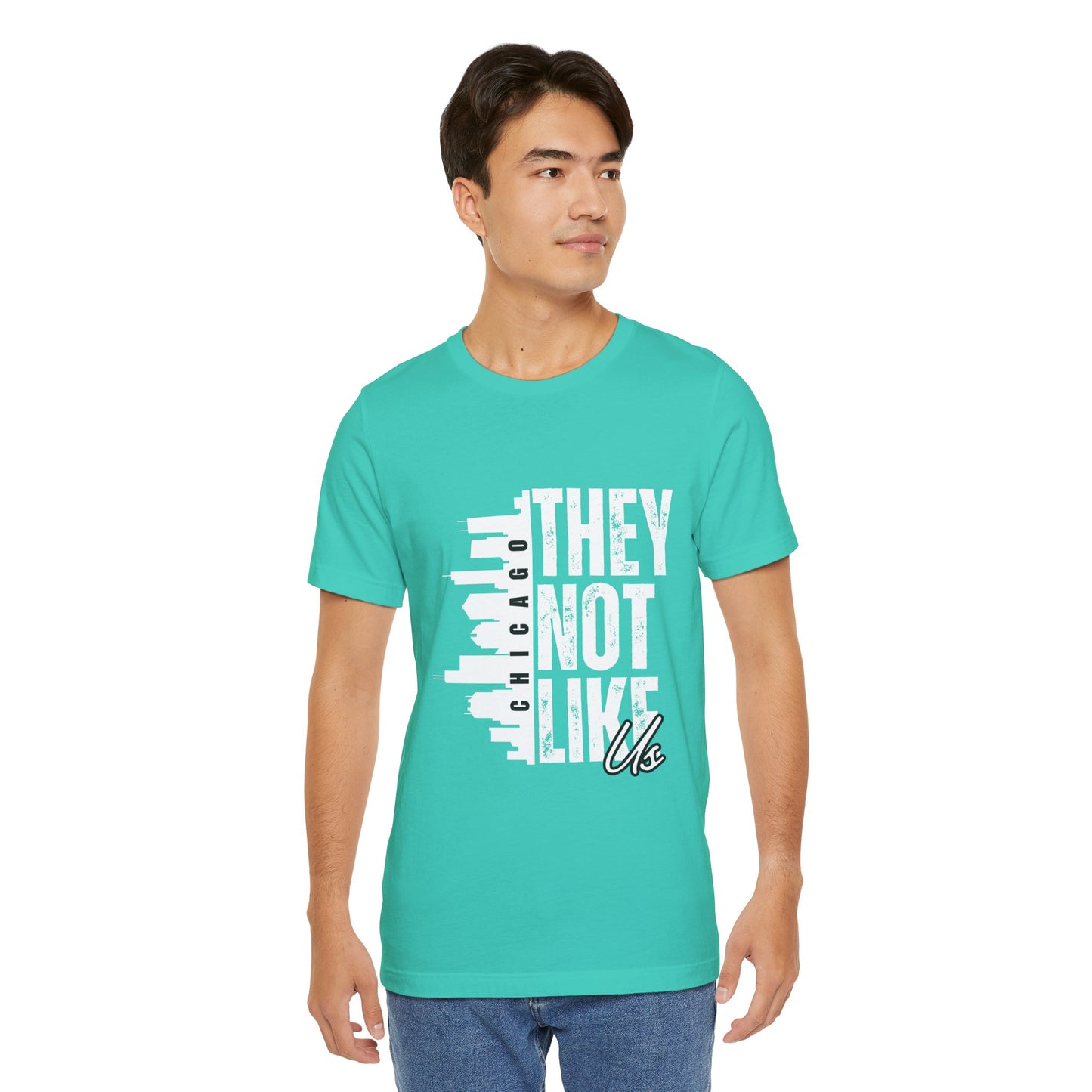 Chicago 'They Not Like Us' Graphic Unisex Jersey T-Shirt