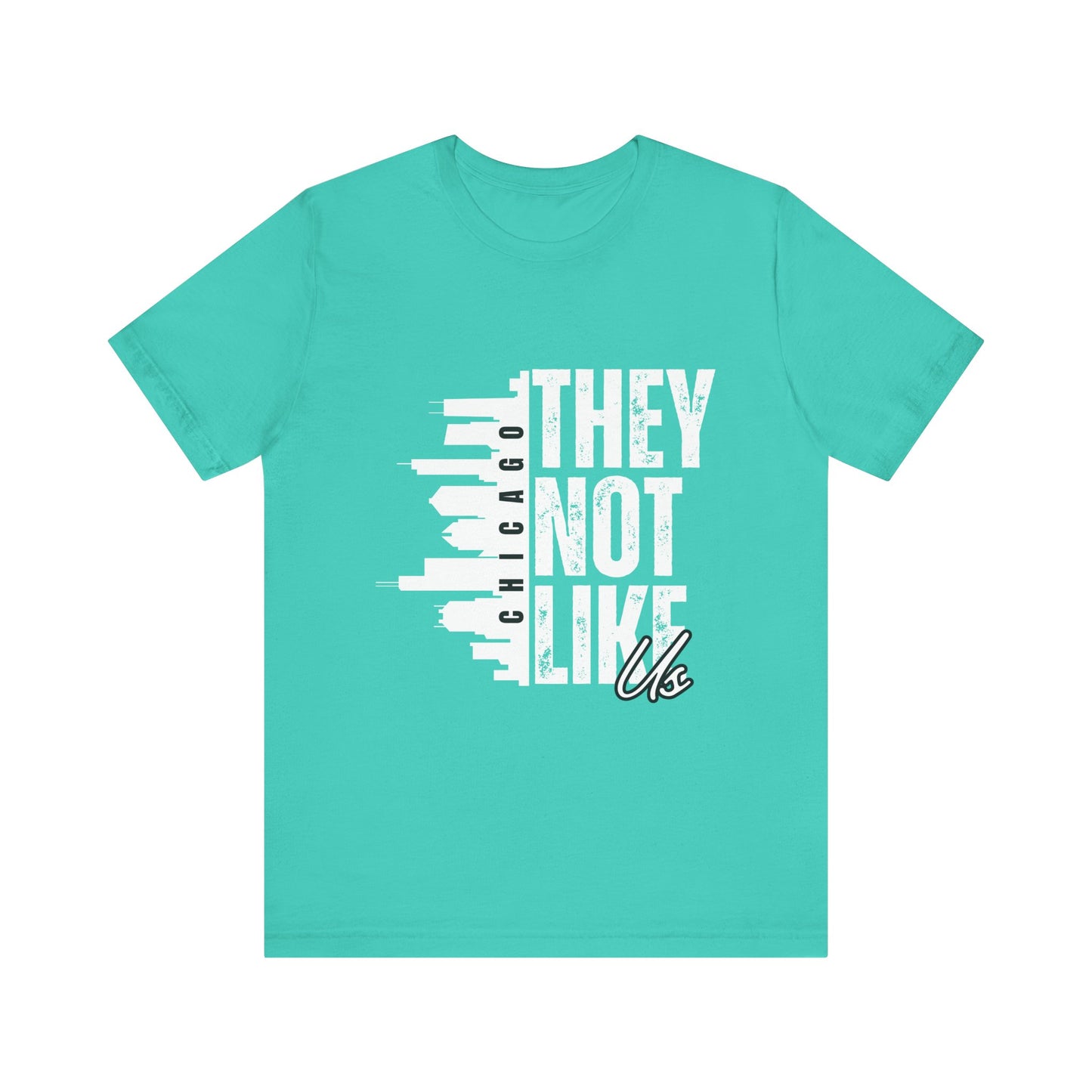 Chicago 'They Not Like Us' Graphic Unisex Jersey T-Shirt