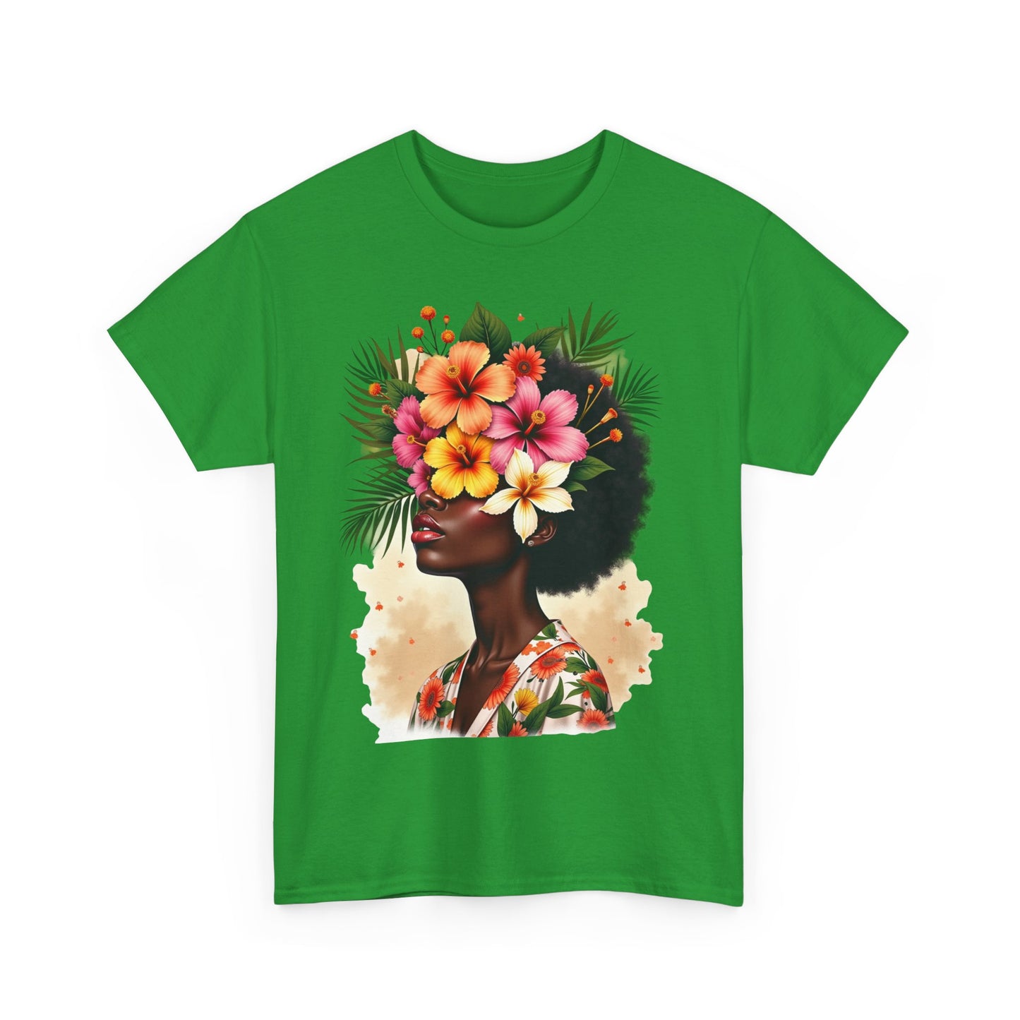 Flower Fusion Woman Unisex Heavy Cotton Tee