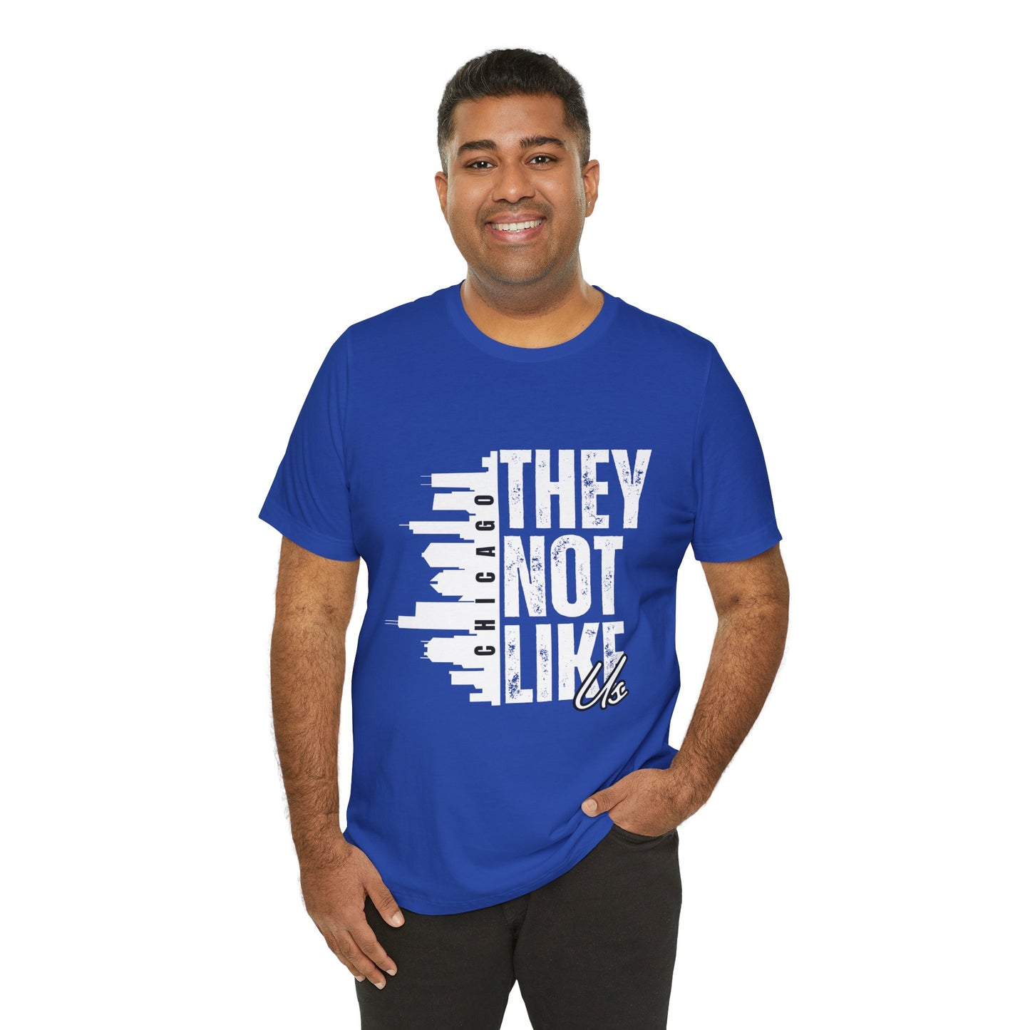 Chicago 'They Not Like Us' Graphic Unisex Jersey T-Shirt