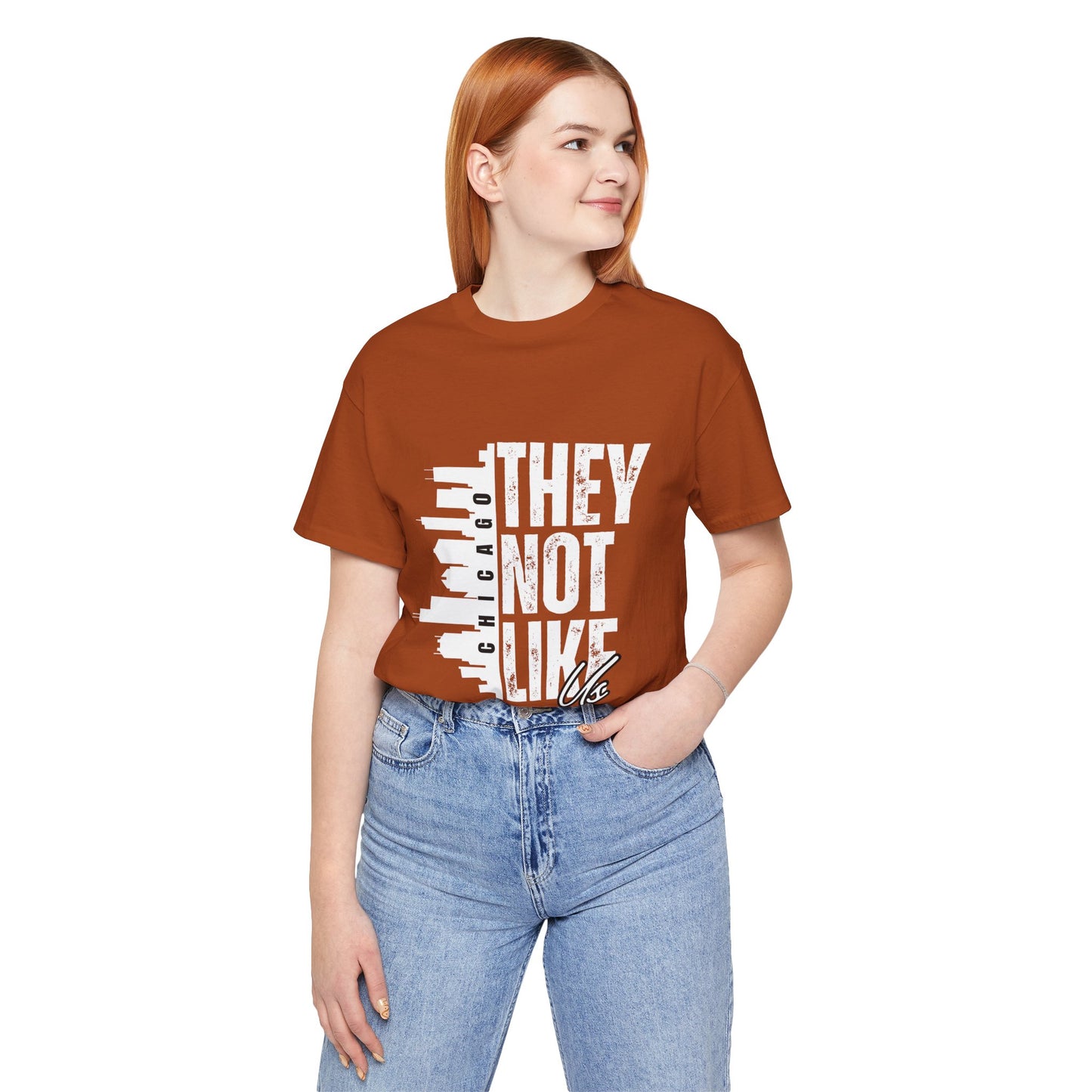 Chicago 'They Not Like Us' Graphic Unisex Jersey T-Shirt