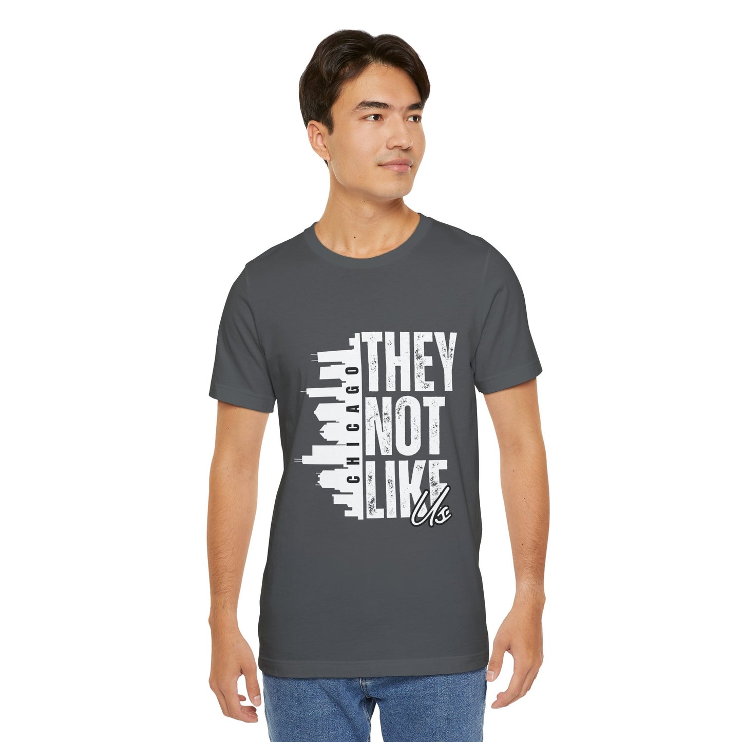 Chicago 'They Not Like Us' Graphic Unisex Jersey T-Shirt